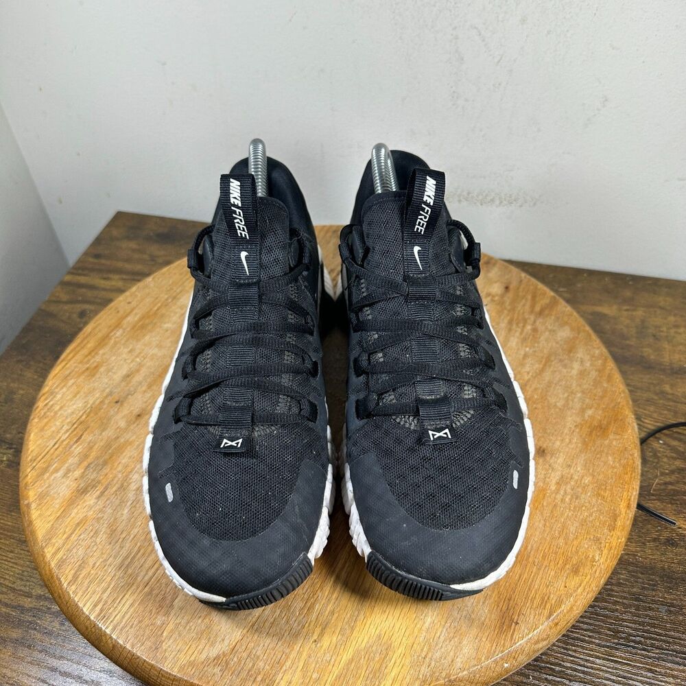 Nike Free Metcon 5 Black White Shoes Sneakers Women's Size 8 DV3950-001 - Picture 2 of 8